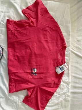 Vineyard Vines Kids Short-Sleeve Pocket Lacrosse Tee